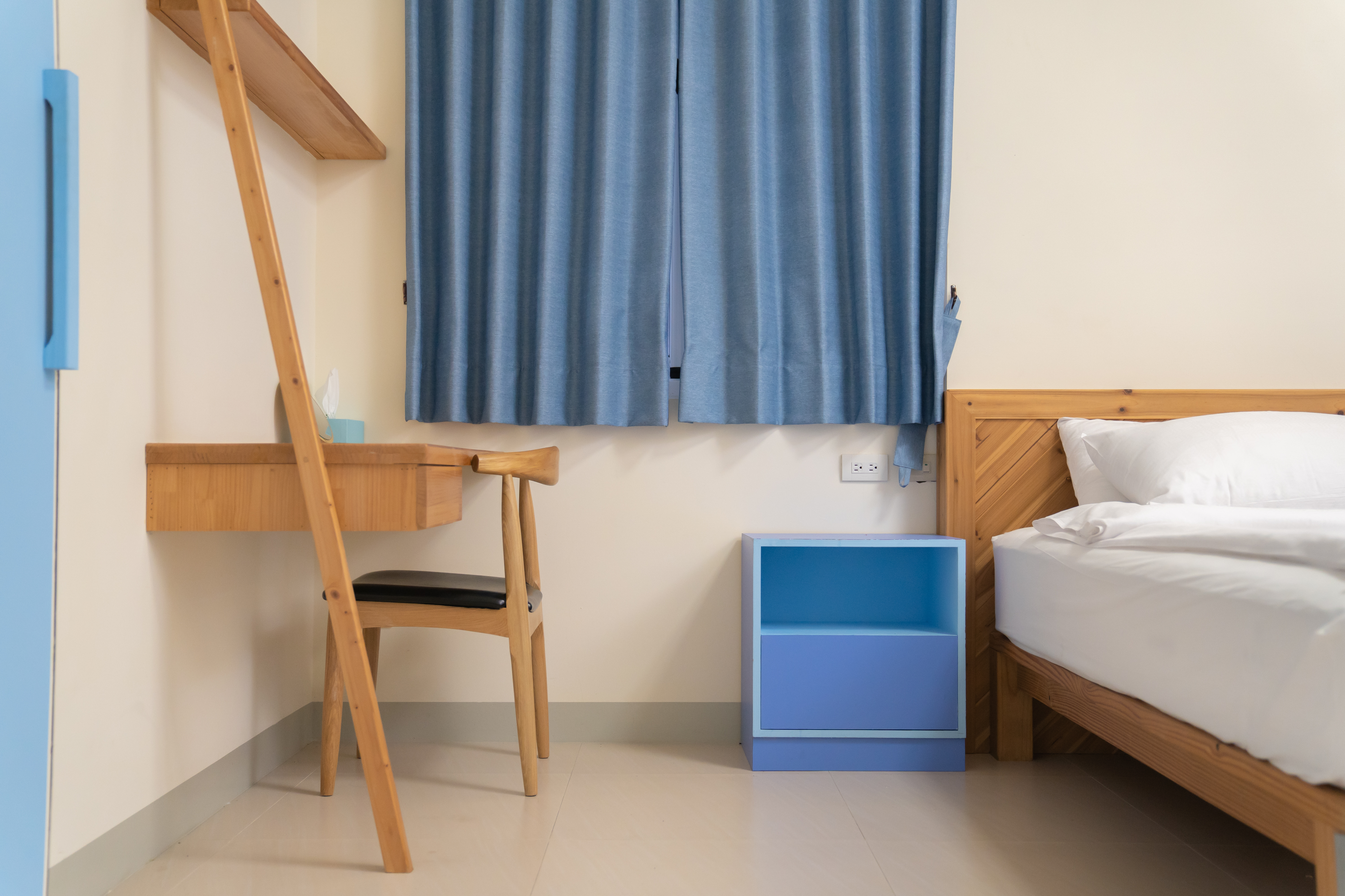 澎湖旅遊-天空藍雙人房